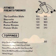 The Shake Maker menu 2