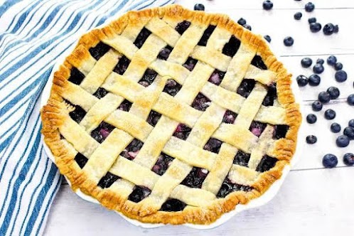 Fresh Blueberry Pie