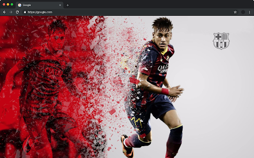 Neymar New Tab Wallpaper