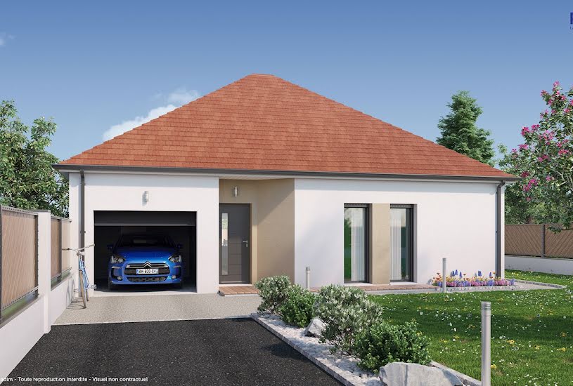  Vente Terrain + Maison - Terrain : 1 200m² - Maison : 90m² à Chemilly-sur-Yonne (89250) 