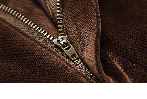Title 8, Mens Loose Fitting Casual Corduroy Stretch Hig...