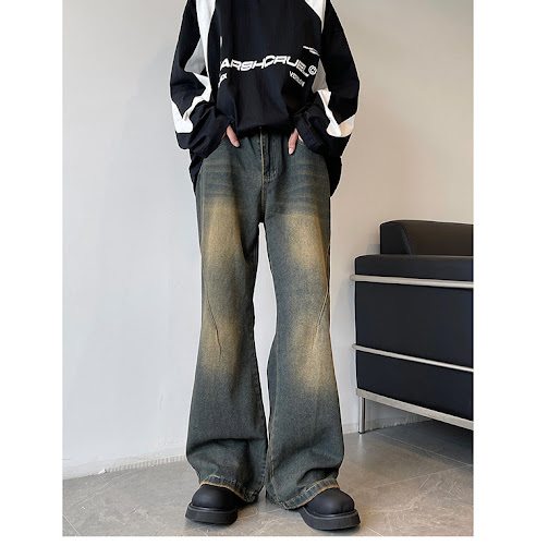 Title 6, Mens Fashion Straight Casual Trousers. Comfort...