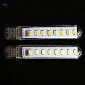 Đèn Led Usb Mini Dc5V 8 Bóng Cho Máy Tính