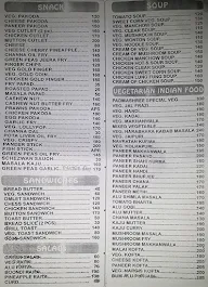 Padmashree menu 1