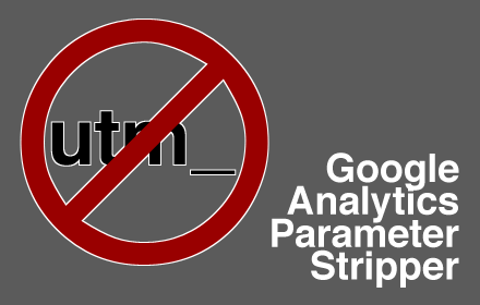 Google Analytics Parameter Stripper Preview image 0