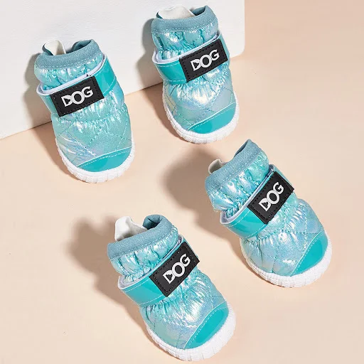 Fashion Dog Shoes Winter Warm Waterproof Non Slip Snow Boots For Small Large Dogs Cats Chihuahua Dachshund Yorkie Pet Sn