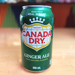 canada dry ginger ale can 