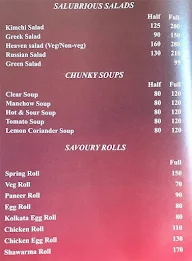 Dine In Heaven menu 1