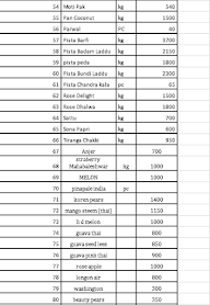 Gokul Vatika menu 4