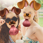 Cover Image of Unduh Kamera Langsung Wajah: Filter Foto, Emoji, Stiker 1.3.1 APK