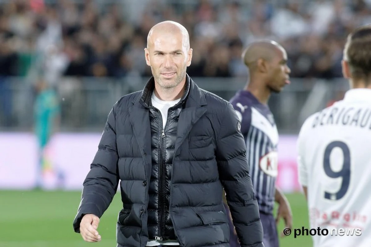 Zidane ne veut pas entraîner le Real tout de suite