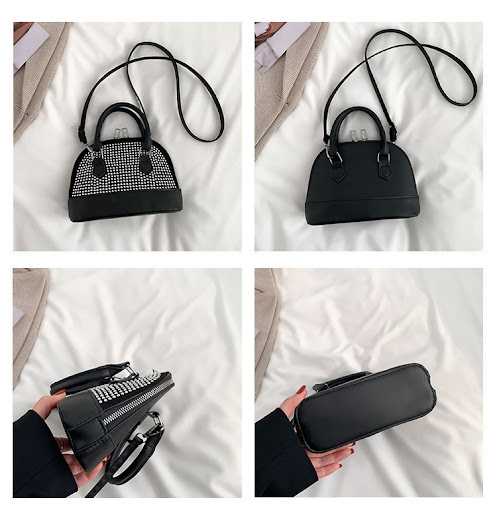 Title 9, Fashionable portable casual light diamond shell...