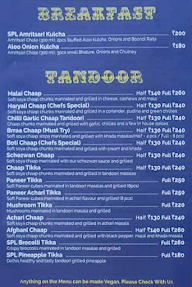Sadak Chaap - Tandoori Chaaps & Snackss menu 1