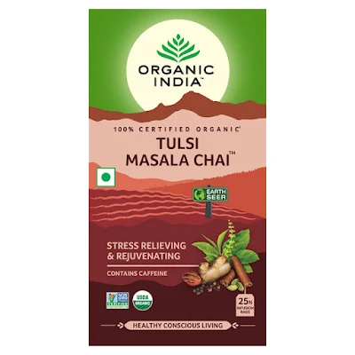 Organic India Chai - Masala, Tulsi - 100 gm