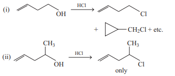 Chemical reactions of alcohols