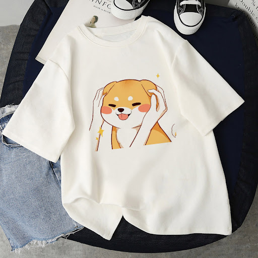 Title 2, Fashion Simple Cartoon Cat Pinch Face Funny Pri...