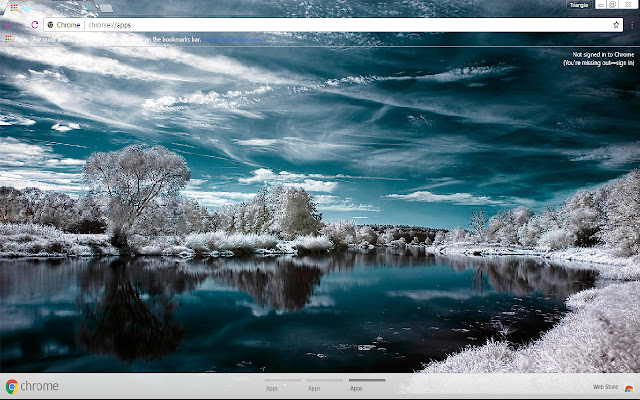 Calm Nature Earth day Ultra HD 1366x768 chrome extension