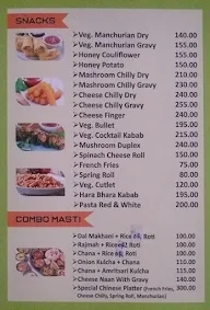 Chaugan menu 3