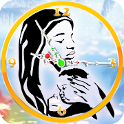 Mother's day Clock LWP  Icon