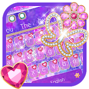 Colorful Sparkling Diamond Keyboard  Icon