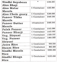 Sindhi Jhulelal Foods menu 5