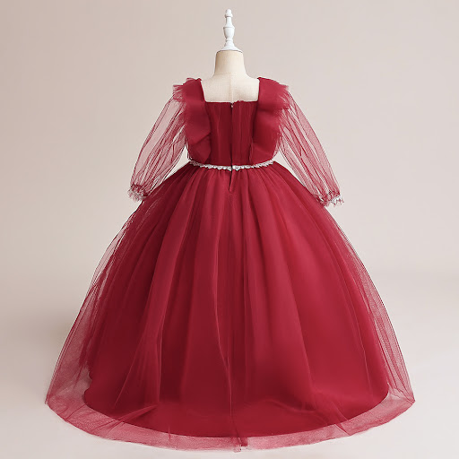 Title 3, Girls Long Dress for Performance and Shows, Lo...
