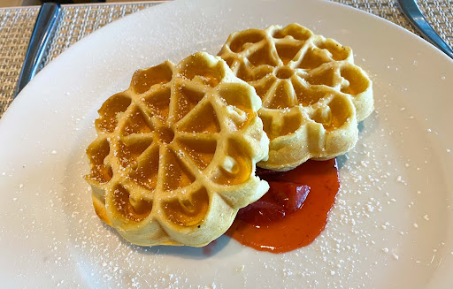 waffles-at-luminae.jpg - Try the waffles during breakfast at Luminae on Celebrity Equinox. 