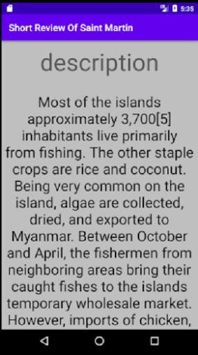 Short Review Of Saint Martin