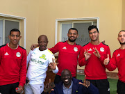 Mamelodi Sundowns fans travelling in Egypt have found support for their cause in Saturday's second leg of their Caf Champions League quarterfinal against Al Ahly from the Red Devils' bitter Cairo rivals Zamalek.