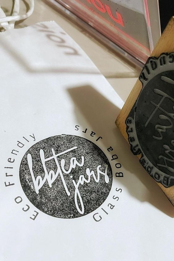 Bbtea, and eco friendly brand using soy ink in their stamp