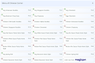 Chinese Corner menu 4