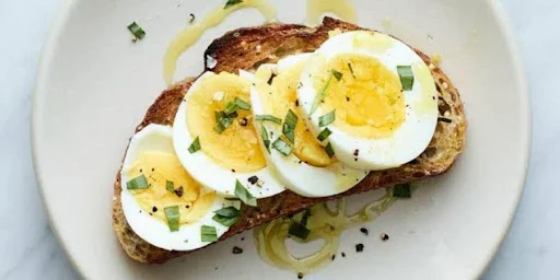 Boiled Egg [2 Eggs] With Toast