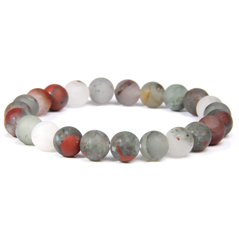 Pulseira Masculina de Contas de Pedra Natural Estilo e Sofisticação Design Exclusivo com Pedras Naturais Durabilidade e Elegância para Homens