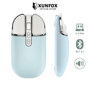 Chuột Không Dây, Chuột Bluetooth Pin Sạc M203 Click Chuột Không Tiếng Ồn Chế Độ Bảo Mật Điều Chỉnh Dpi Tiện Lợi