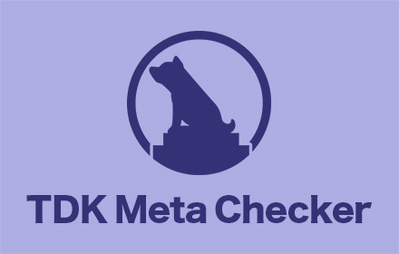 TDK Meta Checker Preview image 0