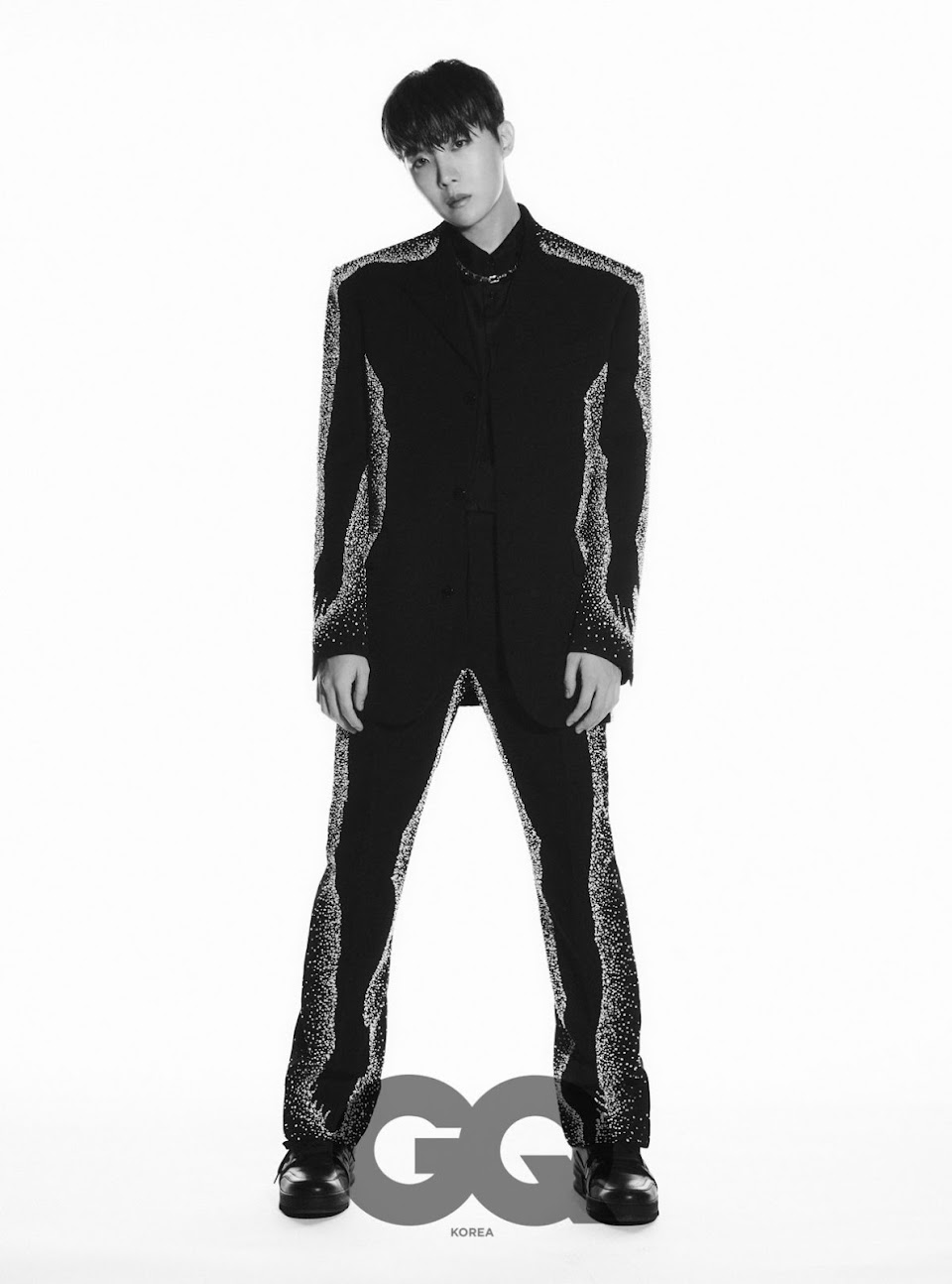 J-Hope in Vogue and GQ Korea x Louis Vuitton Photoshoot 