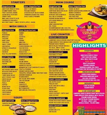 AB's - Absolute Barbecues menu 