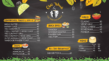 Chai Waale menu 