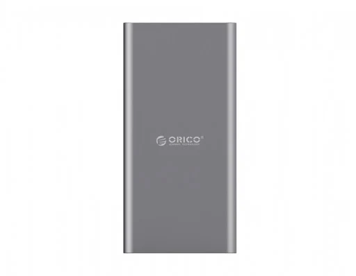 Pin sạc dự phòng Orico T1-BK (10000mAh/ Đen Bạc)