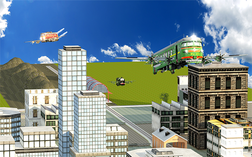 Flying Train Future Race