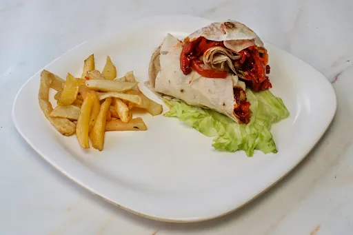 Schezwan Chicken Roll