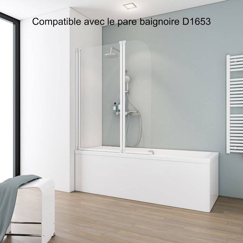 Joint de rechange basano horizontal pour pare-baignoire