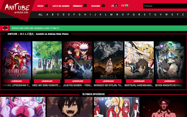 Lista de Animes - AniTube
