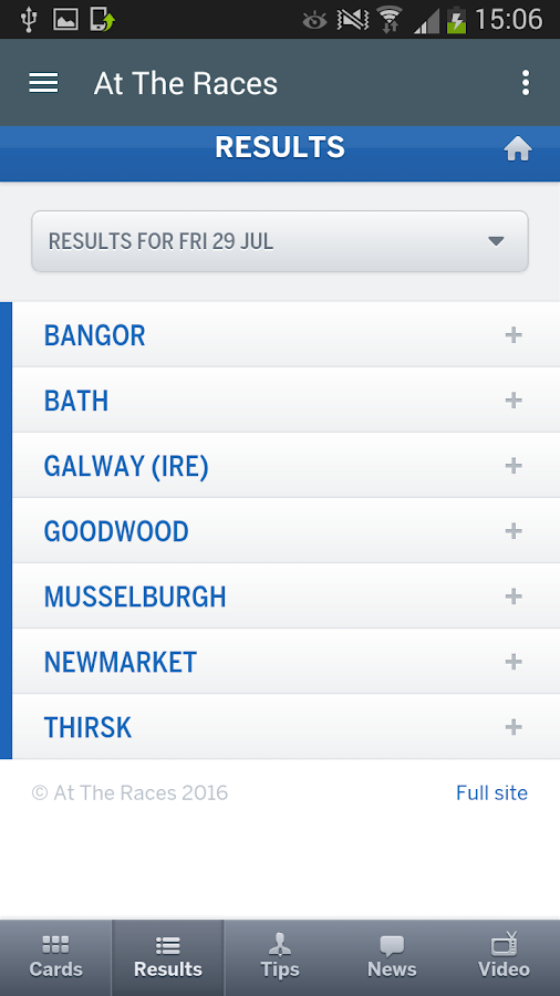 at races horse uk app Screen 3