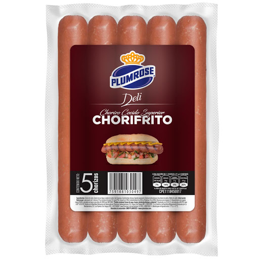 Embutido Chorifritos Plumrose Deli 750Gr  
