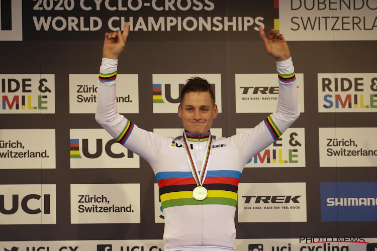 Van der Poel na wereldtitel: "Eén van de zwaarste crossen die ik ooit reed"