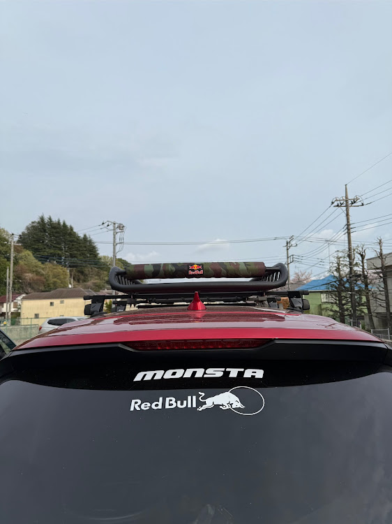 CX-8のMONSTA  TERRAIN GRIPPER・タグステッカー・いいねとコメント感謝しております🙇・キャリアパッド・Red Bullに関するカスタム事例の投稿画像3枚目