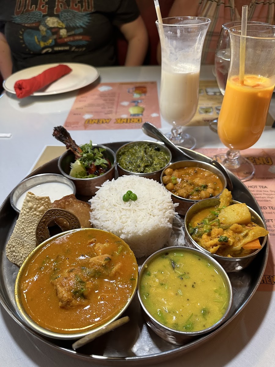 Lamb Thali