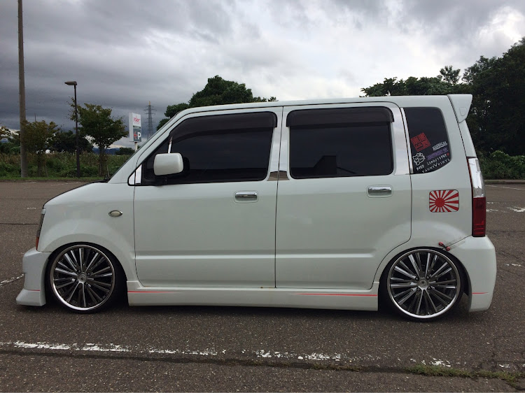 ワゴンRのDIY・車高調整に関するカスタム事例の投稿画像1枚目