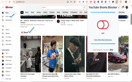 YouTube Shorts Blocker Pro 2025